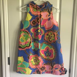 Lilly Pulitzer Shift Girls Starry Blue Dress